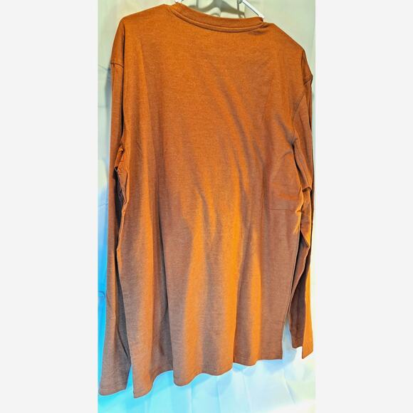 Noble Outfitters Men's T-Shirt Tall T - Light Brown - Picture 3 of 5